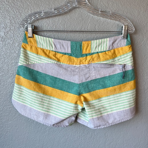 Patagonia Wavefarer Boardshorts 5” Fitz Stripe Texture Pura Purple - Picture 2 of 11